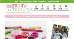 Desktop Screenshot of momresource.com
